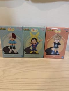 僕のヒーローアカデミア ちあぴこ フィギュア 3体セットのサムネイル