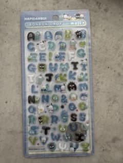 HAPIDANBUI BONBON DROP もじ シール ステッカーのサムネイル