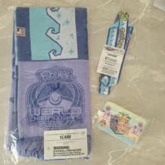 ポケモンWCS 2017 ウェルカムキットスカーフ・ストラップ・タグ 3点セットのサムネイル