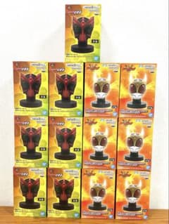 仮面ライダーオーズ BIGサイズソフビ マスクディスプレイ オーズ