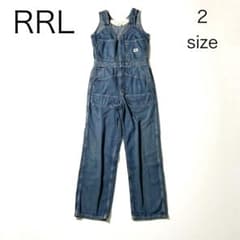 3670【美品】RRL デニムオーバーオール Robynne 2024モデル M - メルカリ
