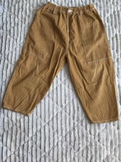しまむら キッズ パンツ 130 ブラウン コットン 男の子 女の子のサムネイル