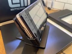 【中古美品】EMOBILE SHARP EM・ONE S01SH 黒のサムネイル