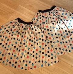 Otonato⭐︎キッズスカート⭐︎親子⭐︎ペアルック⭐︎レトロ⭐︎140⭐︎150⭐︎ドットのサムネイル