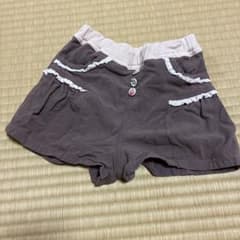 キッズ ハーフパンツ 80サイズ ブラウンのサムネイル