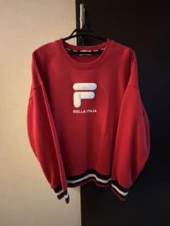 FILA レッド スウェット トレーナーのサムネイル