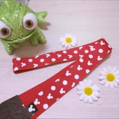 ミニー カメラストラップ / 水玉 ドットのサムネイル