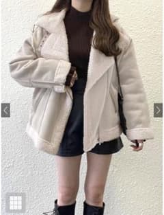 エコムートンライダースジャケット[k9037x] GRLのサムネイル