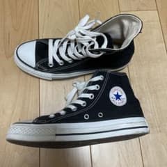 ◎CONVERSE コンバース ハイカット スニーカー ブラック 23.0cmのサムネイル