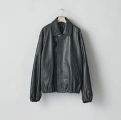 SHEEP LEATHER ZIP SHORT JACKET Lのサムネイル