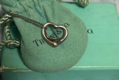 Tiffany オープンハート　ネックレス　シルバーS ネックレス 社外チェーンのサムネイル