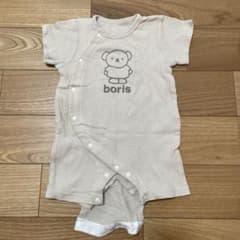 ミッフィー ボリス ロンパース 60cm 70cm ワッフル 夏 ベージュのサムネイル