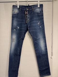 DSQUARED2✨BIG✨ZIP✨SLIM JEAN✨美品 DSQUARED2 BIG ZIP COOL GUY JEAN 48 - メルカリ