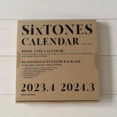 SixTONES カレンダー 2023.4-2024.3のサムネイル