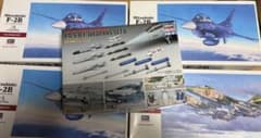 ハセガワプラモ５個セット（三菱F-1,F-2Bx3個,ウェポンセット）航空自衛隊 ハセガワプラモ5個セット（三菱F-1,F-2Bx3個,ウェポンセット）航空