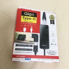 USB3.1 Type-C↔︎有線LAN変換アダプター BUFFALOのサムネイル