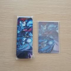 鬼滅の刃 WEBSHOPくじ 第三弾KV 猗窩座 ロング缶バッジ クリアカード