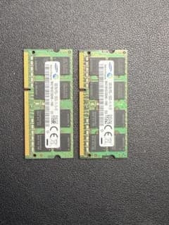 Samsung DDR3L メモリー 8GB 2枚セット ノートPC用のサムネイル