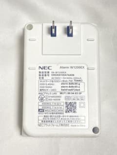 NEC Aterm W1200EX 無線LAN中継機 本体のサムネイル