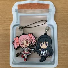 魔法少女まどかマギカ  まどか  ほむら  ラバーストラップ ラバストのサムネイル