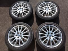 ボルボ純正アルミ 17インチ 4本 205/50R17 5x108 ハブ63.4 ボルボ純正アルミ 17インチ 4本 205/50R17 5x108 ハブ63.4 - メルカリ