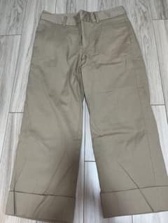 MORRIS & SONS クロップドベージュ チノパンのサムネイル