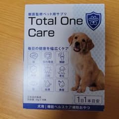 Total One Care 犬用サプリメント 10本 - メルカリ