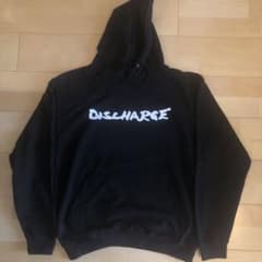 DISCHARGE オフシャル パーカー スウェットhardcore ハードコアのサムネイル