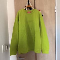 Supreme グリーン クルーネックスウェットLogo Crewneckのサムネイル