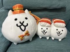 にゃんこ大戦争 ぬいぐるみ ねこ寿司 10th記念◡̈のサムネイル
