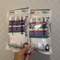 FamilyMart 47都道府県別ラインソックス 大阪府 2足セットのサムネイル