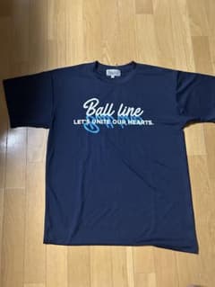 BALL LINE Tシャツ L ネイビーのサムネイル