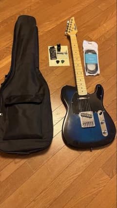 エレキギター/初心者セット /青のサムネイル