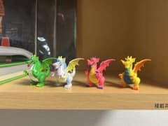 山崎若菜 THE DRAGON フィギュアコレクション 全4種コンプリートセットのサムネイル