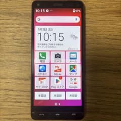 美品】かんたんスマホ BASIO4 KYV47 レッド au - メルカリ