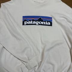 patagonia 長袖カットソー ホワイトのサムネイル