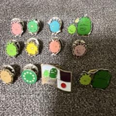 希少】愛・地球博ピンバッジ12個セット - メルカリ