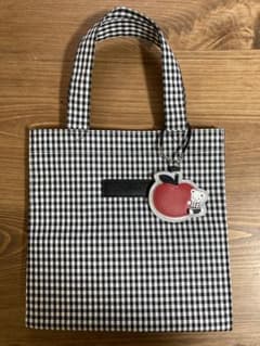 ち*ち様 familiar ギンガムチェック トートバッグ 小 - メルカリ