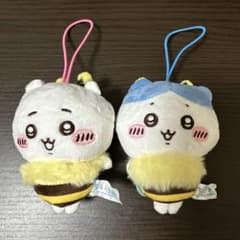 ちいかわハチさんぬいぐるみ　ちいかわ・ハチワレセットのサムネイル