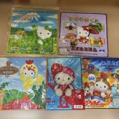 Hello Kitty ご当地限定 プチタオル 5枚セットのサムネイル