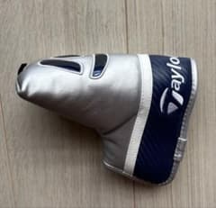 TaylorMade パター用 ヘッドカバー シルバー ネイビーのサムネイル