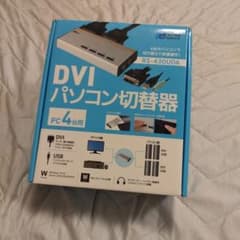 RATOC Systems DVIパソコン切替器 RS-430UDA 本体のサムネイル
