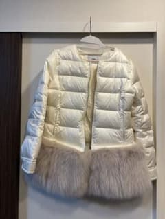 シェリエ sheller FOXファー ダウンジャケット - メルカリ