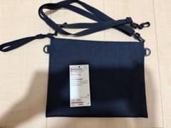 MUJI 無印良品 サコッシュ 黒のサムネイル