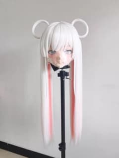 超かぐや姫 月見ヤチヨ風 kigurumi 全頭マスク 白髪ロング 現品 超かぐや姫 月見ヤチヨ風 kigurumi 全頭マスク 白髪ロング 現品 - メルカリ