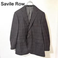 Savile Row テーラードジャケット チェック柄 お洒落 綺麗め - メルカリ