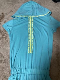 mercy. フード付きロングコンビネゾン　グリーン　倖田來未着用