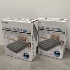 【2台セット】LIFELEX SpeedAirBed シングル 電動ポンプ付きのサムネイル