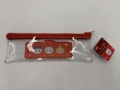 新品　未使用　ちいかわイラスト付きペンケースのサムネイル
