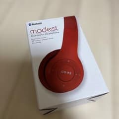 modest Bluetooth Headphone 赤のサムネイル